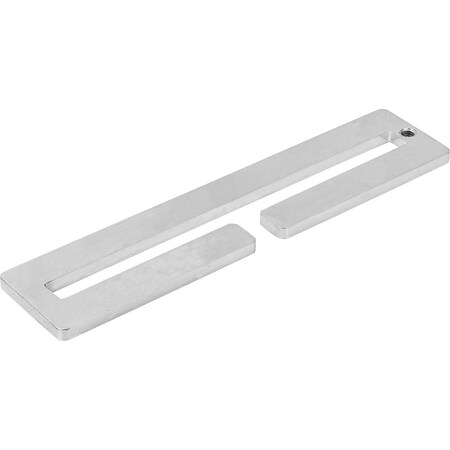 Kipp Plate Open, L=180, B=40, Steel Galvanized And Passivated K1508.0180X40